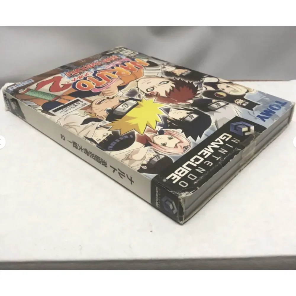 Naruto Gekitou Ninja Taisen 2 Nintendo GameCube Japan Import CIB Inserts NTSC-J
